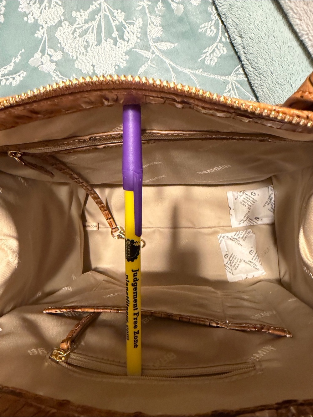 Brahmin Luggage Brown Leontyne Caroline - Picture 5 of 7